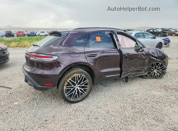 WP1AA2A54PLB07759 2023 PORSCHE MACAN Burgundy Rear right