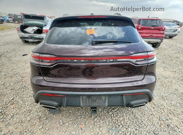 WP1AA2A54PLB07759 2023 PORSCHE MACAN Burgundy Rear view