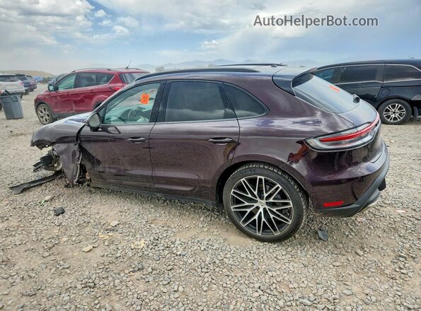 WP1AA2A54PLB07759 2023 PORSCHE MACAN Burgundy Rear left
