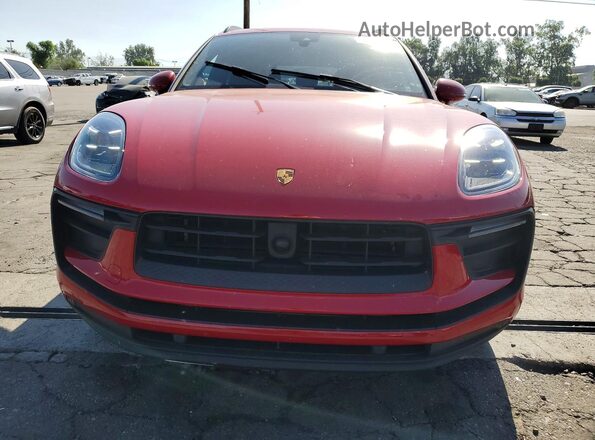 WP1AA2A54PLB08877 2023 PORSCHE MACAN Red Widok z przodu