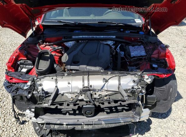 WP1AA2A54TLB01471 2026 PORSCHE MACAN Red ძრავის განყოფილების ხედი