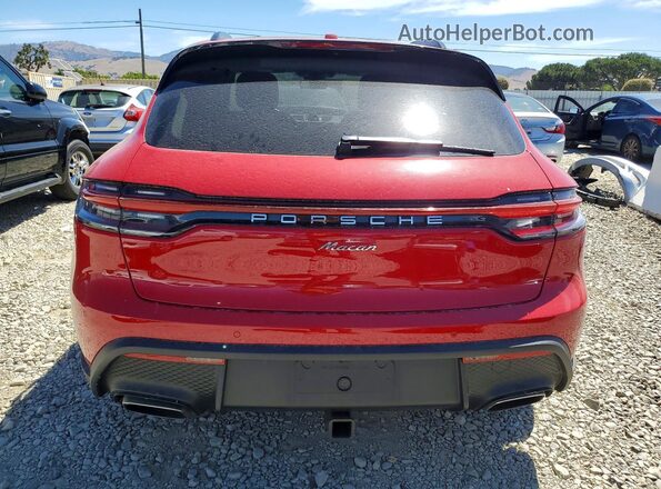 WP1AA2A54TLB01471 2026 PORSCHE MACAN Red უკანა ხედი