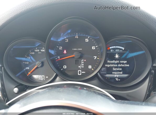 WP1AA2A55JLB11018 2018 PORSCHE MACAN Белый Вид задних сидений