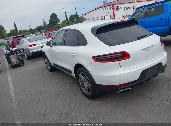 WP1AA2A55JLB11018 2018 PORSCHE MACAN Белый Задняя левая четверть