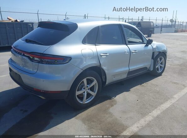 WP1AA2A55MLB06650 2021 PORSCHE MACAN Серебряный Задняя правая четверть
