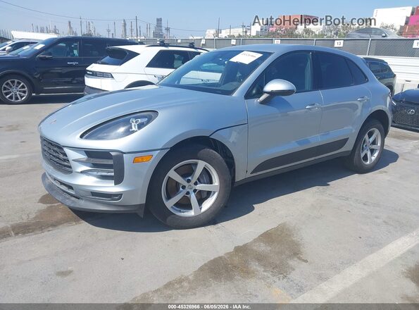 WP1AA2A55MLB06650 2021 PORSCHE MACAN Серебряный Передняя левая четверть