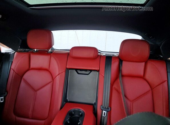 WP1AA2A55PLB19449 2023 PORSCHE MACAN Black Rear seats view