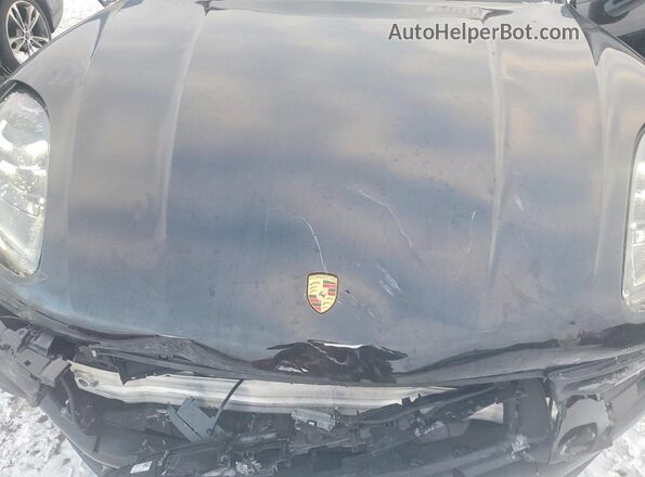 WP1AA2A55SLB09335 2025 PORSCHE MACAN Black ძრავის განყოფილების ხედი