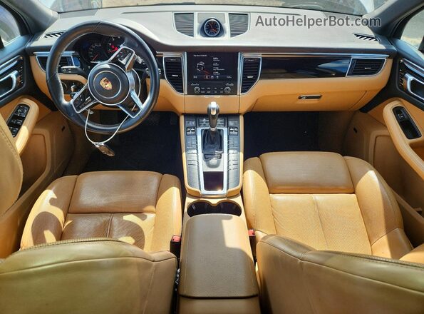 WP1AA2A56JLB01145 2018 PORSCHE MACAN White Առջևի վահանակի տեսք