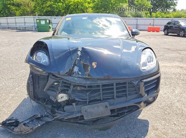 WP1AA2A56JLB02036 2018 PORSCHE MACAN Black Вид спереду