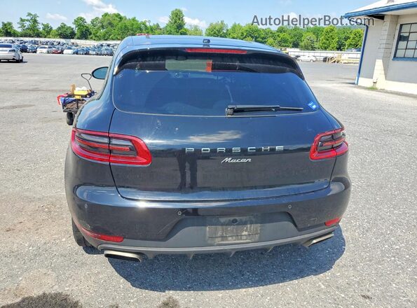 WP1AA2A56JLB02036 2018 PORSCHE MACAN Black Вид ззаду
