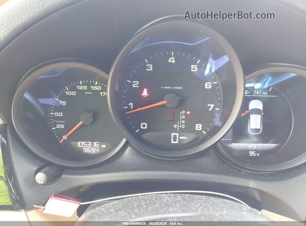 WP1AA2A56JLB12016 2018 PORSCHE MACAN Black უკანა სავარძლების ხედი