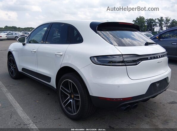 WP1AA2A56MLB00369 2021 PORSCHE MACAN Белый Задняя левая четверть