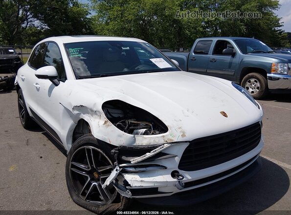 WP1AA2A56MLB00369 2021 PORSCHE MACAN Белый Вид спереди