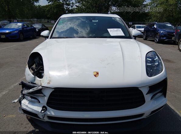 WP1AA2A56MLB00369 2021 PORSCHE MACAN Белый Вид щитка приборов