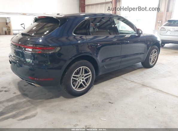 WP1AA2A56MLB00856 2021 PORSCHE MACAN Blue Задня права чверть