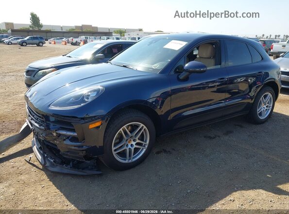 WP1AA2A57KLB02094 2019 PORSCHE MACAN Синий Передняя левая четверть