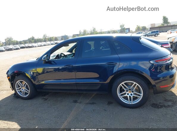 WP1AA2A57KLB02094 2019 PORSCHE MACAN Синий Панорамный вид салона 360°