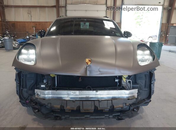 WP1AA2A57RLB05457 2024 PORSCHE MACAN Brown Vista del cuadro de instrumentos
