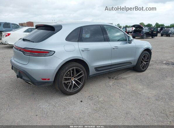 WP1AA2A57RLB07340 2024 PORSCHE MACAN Серебряный Задняя правая четверть