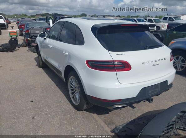 WP1AA2A58HLB00573 2017 PORSCHE MACAN Белый Задняя левая четверть