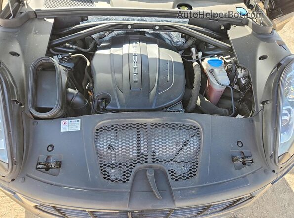 WP1AA2A58HLB02436 2017 PORSCHE MACAN Серый Вид задней части салона
