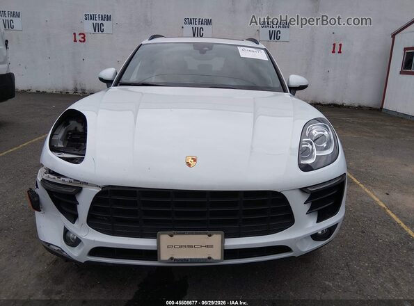 WP1AA2A58JLB08789 2018 PORSCHE MACAN White Instrument cluster view