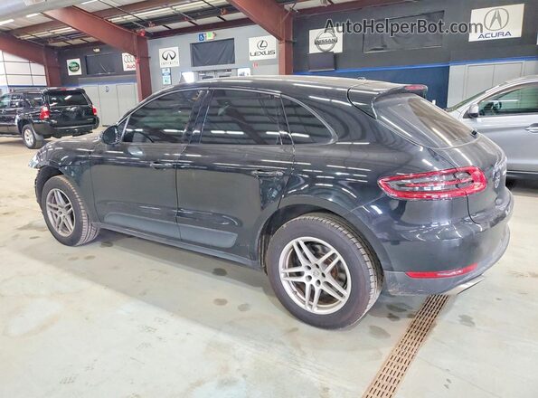 WP1AA2A58JLB10249 2018 PORSCHE MACAN Black Հետևի ձախ