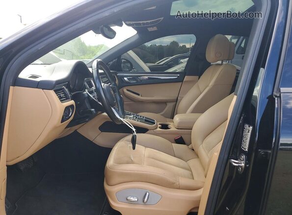 WP1AA2A58JLB10249 2018 PORSCHE MACAN Black Սալոնի դիմացի տեսք