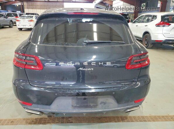 WP1AA2A58JLB10249 2018 PORSCHE MACAN Black Հետևի տեսք