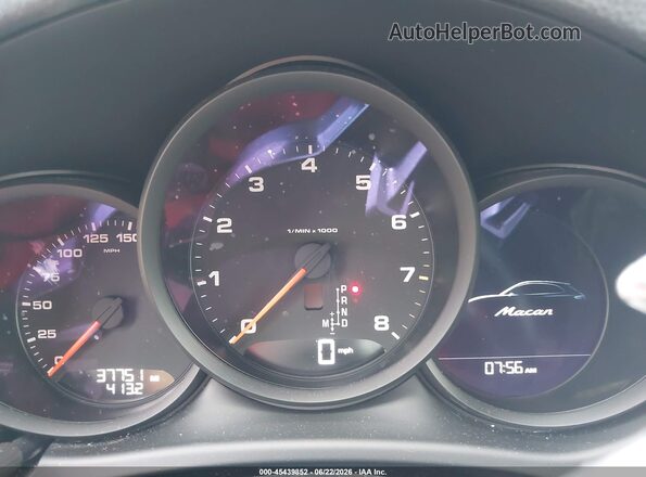 WP1AA2A58LLB05300 2020 PORSCHE MACAN Dark Blue Вид задних сидений