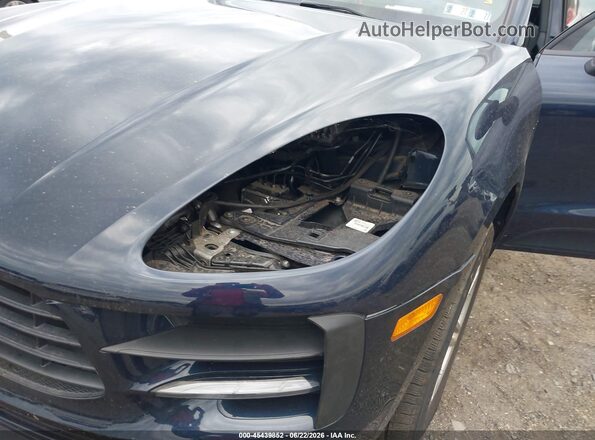 WP1AA2A58LLB05300 2020 PORSCHE MACAN Dark Blue Вид спереди