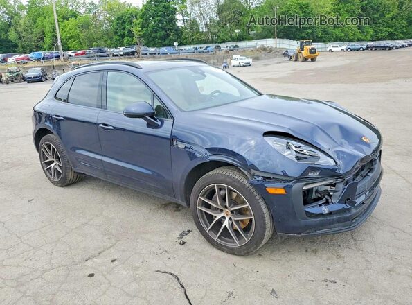 WP1AA2A58PLB01589 2023 PORSCHE MACAN Blue 