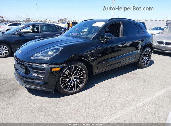 WP1AA2A58PLB16982 2023 PORSCHE MACAN Black Vista tres cuartos delantera izquierda