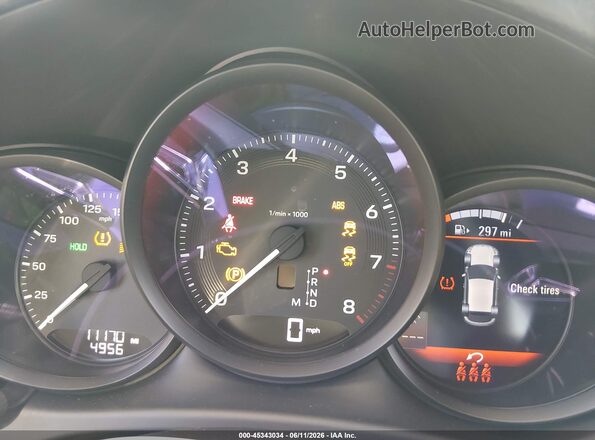 WP1AA2A58PLB16982 2023 PORSCHE MACAN Black Vista de los asientos traseros