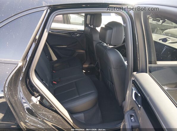 WP1AA2A58PLB16982 2023 PORSCHE MACAN Black Vista de la etiqueta del VIN