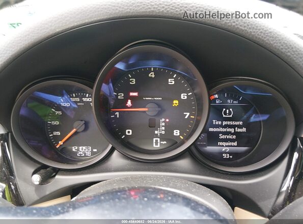 WP1AA2A59KLB06678 2019 PORSCHE MACAN Blue Widok tylnych siedzeń