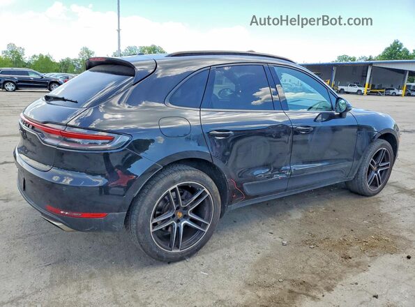 WP1AA2A59LLB05564 2020 PORSCHE MACAN Black Tył prawy