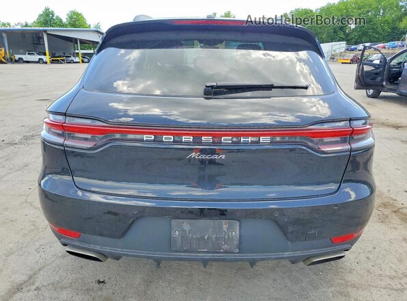 WP1AA2A59LLB05564 2020 PORSCHE MACAN Black Widok z tyłu