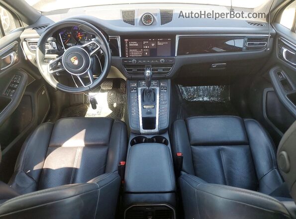 WP1AA2A59MLB16954 2021 PORSCHE MACAN White Առջևի վահանակի տեսք