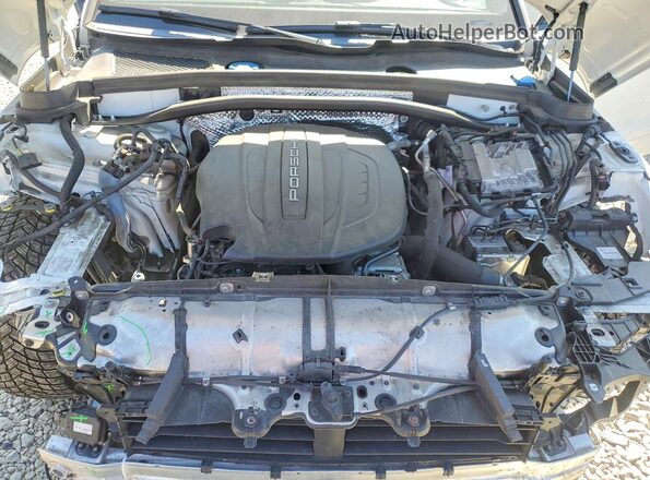 WP1AA2A59MLB16954 2021 PORSCHE MACAN White Շարժիչի բաժամունքի տեսք