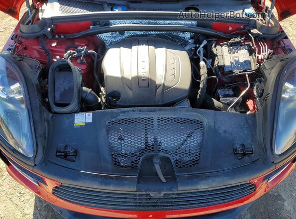 WP1AA2A59MLB17246 2021 PORSCHE MACAN Red Սալոնի հետևի տեսք