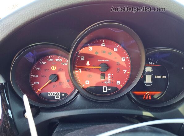 WP1AA2A59MLB17246 2021 PORSCHE MACAN Red Սարքավորումների վահանակի տեսք