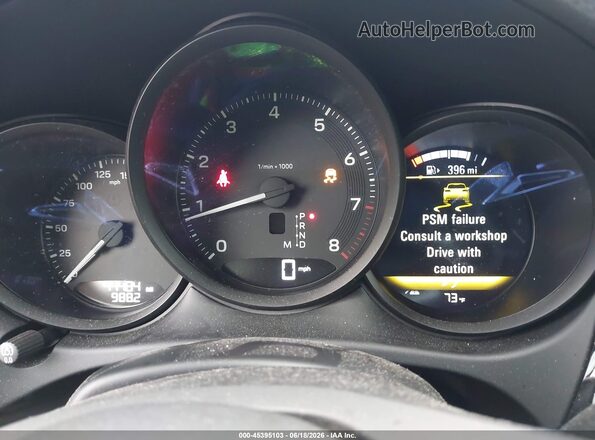 WP1AA2A59NLB08676 2022 PORSCHE MACAN Gray Widok tylnych siedzeń