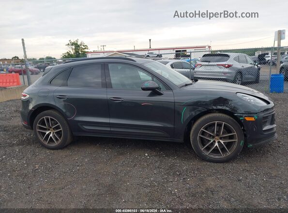 WP1AA2A59NLB08676 2022 PORSCHE MACAN Gray Widok wnętrza z tyłu