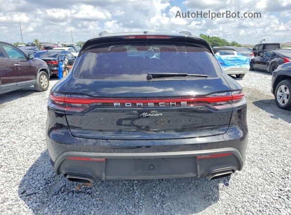 WP1AA2A59SLB12299 2025 PORSCHE MACAN Черный Вид сзади