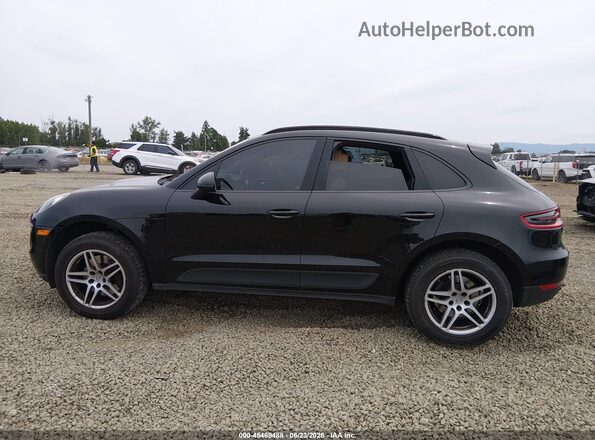 WP1AA2A5XHLB03393 2017 PORSCHE MACAN Черный Вид задней части салона