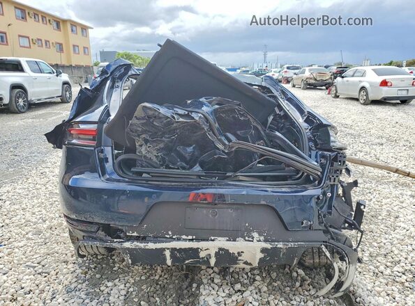 WP1AA2A5XLLB02821 2020 PORSCHE MACAN Blue Հետևի տեսք