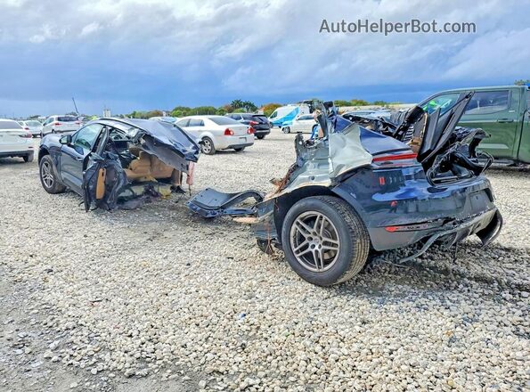 WP1AA2A5XLLB02821 2020 PORSCHE MACAN Blue Հետևի ձախ