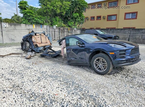 WP1AA2A5XLLB02821 2020 PORSCHE MACAN Blue Առջևի աջ